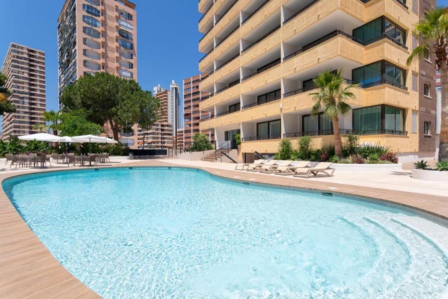 Halley Hotel & Apartments Affiliated By Melia Benidorm Exterior foto